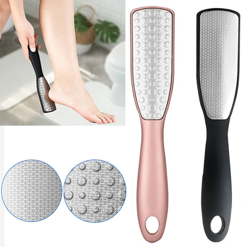 Professional Double-Sided Stainless Steel Foot File & Callus Remover