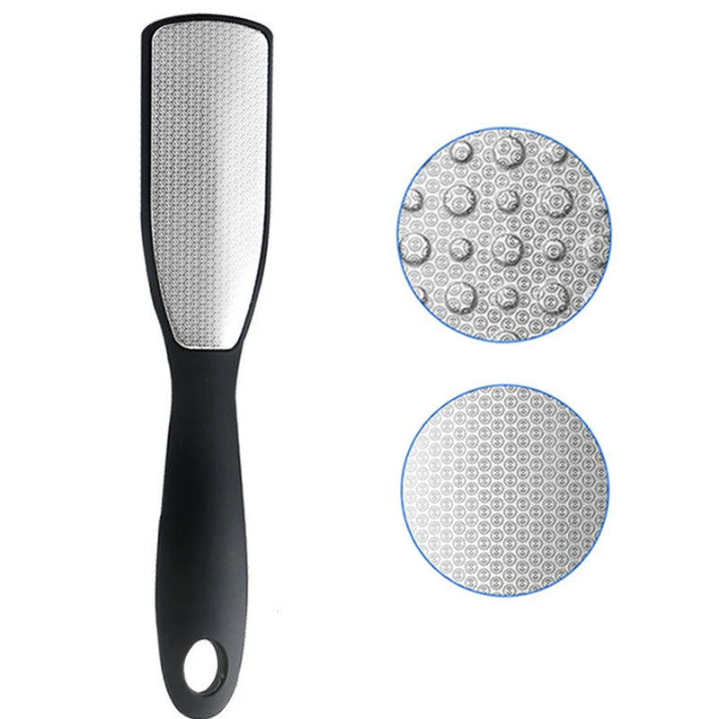 Professional Double-Sided Stainless Steel Foot File & Callus Remover