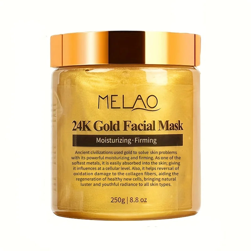 elao 24K Gold Collagen Face Mask – 250g Luxury Firming Mud