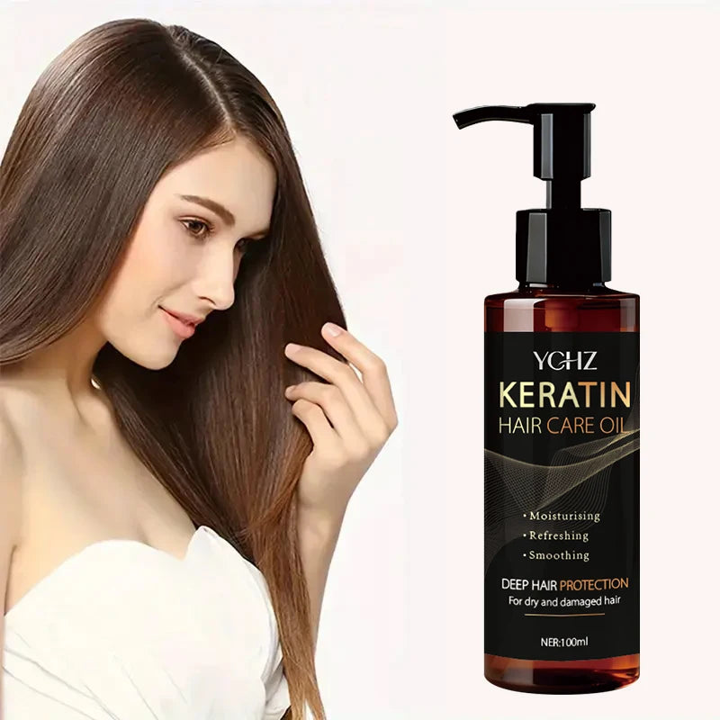 Keratin Intensive Repair & Shine Hair Oil (100ml)