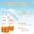 SPF 50+ Invisible Fluid Sunscreen – 50ml Anti-Shine Face  Protection
