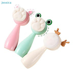 Dual-Sided Manual Silicone Facial Cleansing & Massage Brush