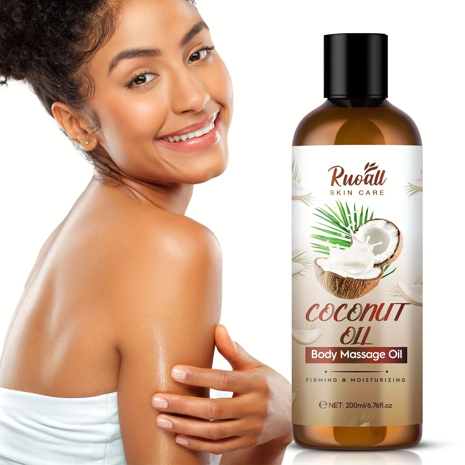 Coconut Oil Body Massage Essence – Deep Hydrating & Long-Lasting Fragrance