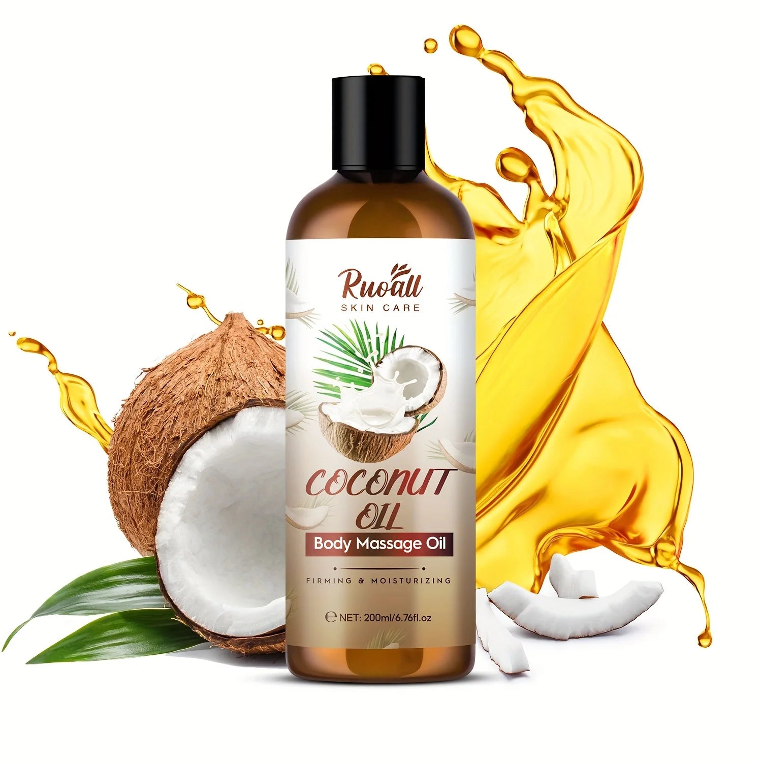 Coconut Oil Body Massage Essence – Deep Hydrating & Long-Lasting Fragrance