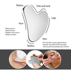 Fubeichly Professional Stainless Steel Facial Gua Sha & Lifting Massage Tool