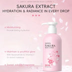 Cherry Blossom Body Lotion – 200g Intensive Moisturizing & Brightening