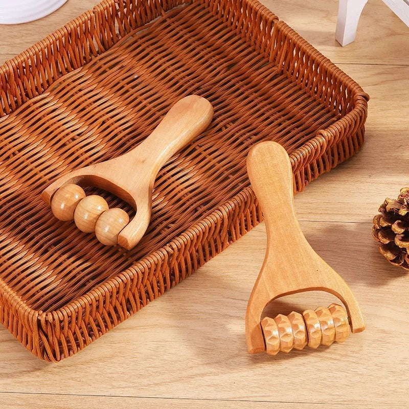 7-Piece Natural Wood Therapy Facial Sculpting & Massage Kit