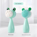 Dual-Sided Manual Silicone Facial Cleansing & Massage Brush
