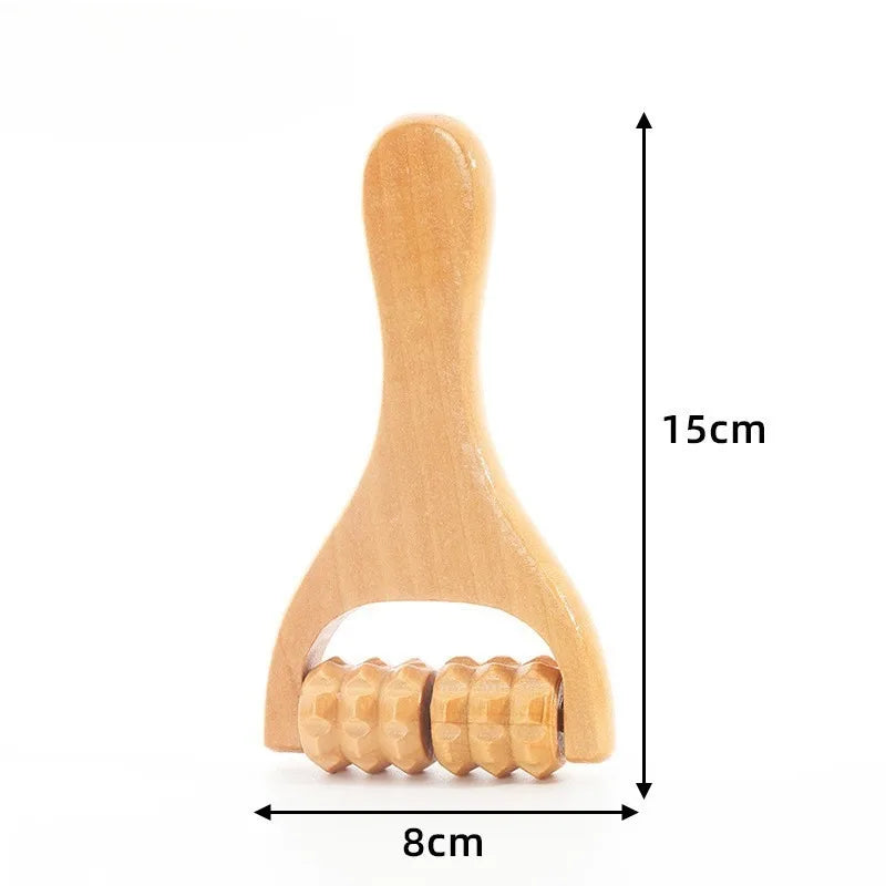 7-Piece Natural Wood Therapy Facial Sculpting & Massage Kit