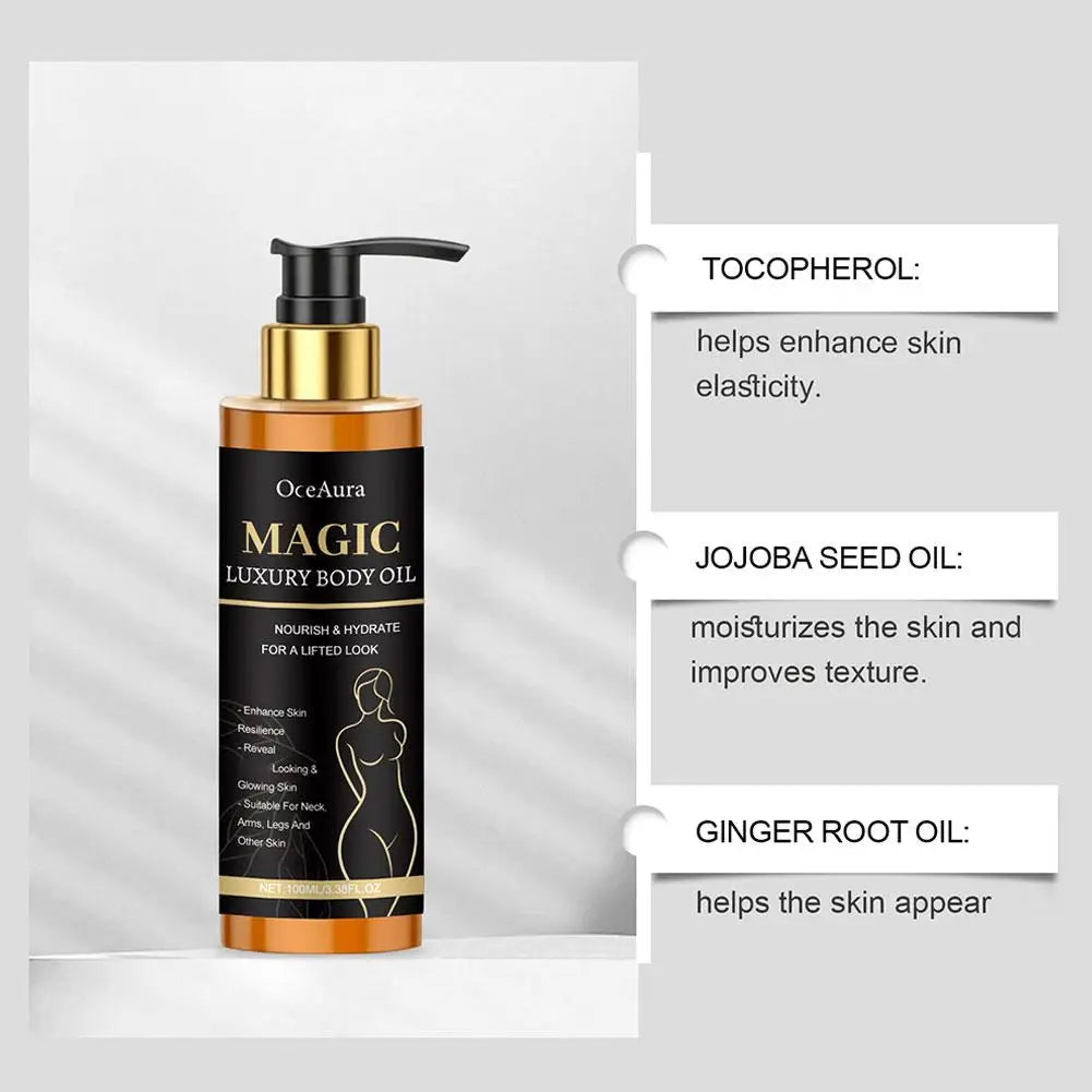 Deep Moisturizing Body Essence Oil – 100ml Lightweight & Non-Sticky