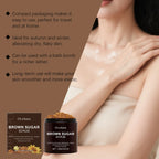 OceAura Brown Sugar Body Scrub – 100g Pore Shrinking & Smoothing