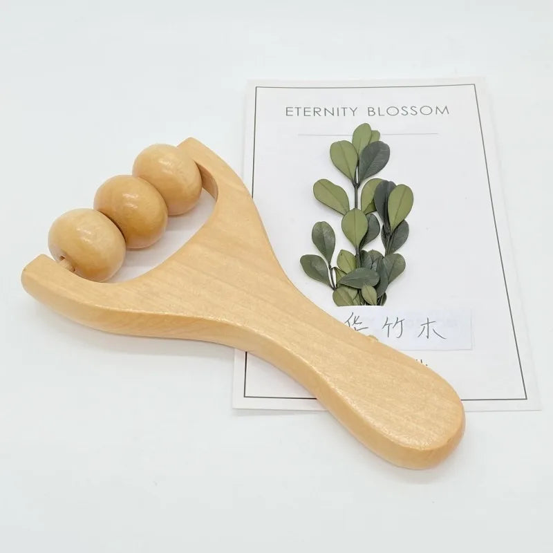 7-Piece Natural Wood Therapy Facial Sculpting & Massage Kit