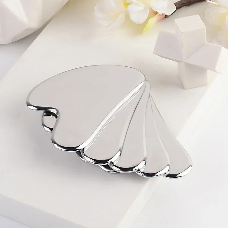 Fubeichly Professional Stainless Steel Facial Gua Sha & Lifting Massage Tool