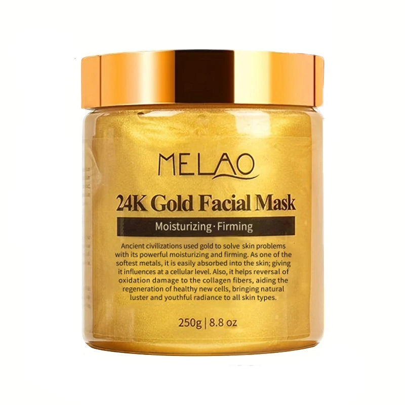 elao 24K Gold Collagen Face Mask – 250g Luxury Firming Mud