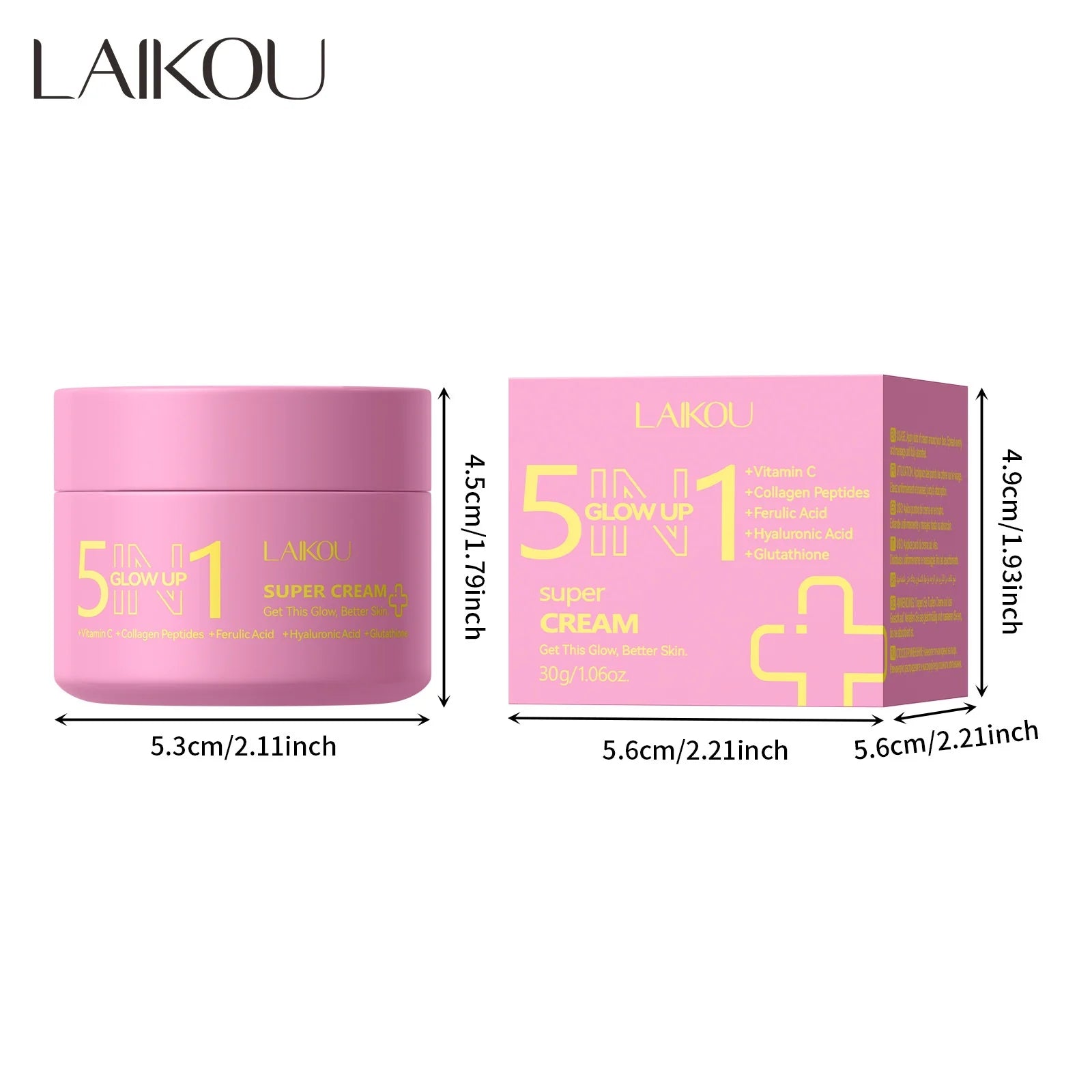 Daily use face moisturizer for all-day skin hydration and repair