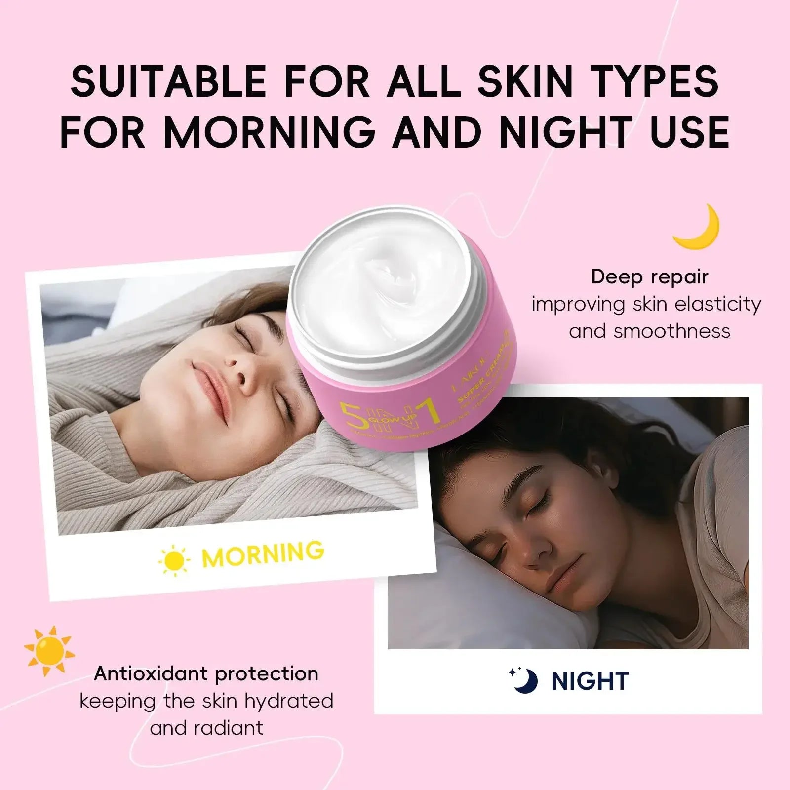 Face moisturizing cream for fading dark spots and evening skin tone