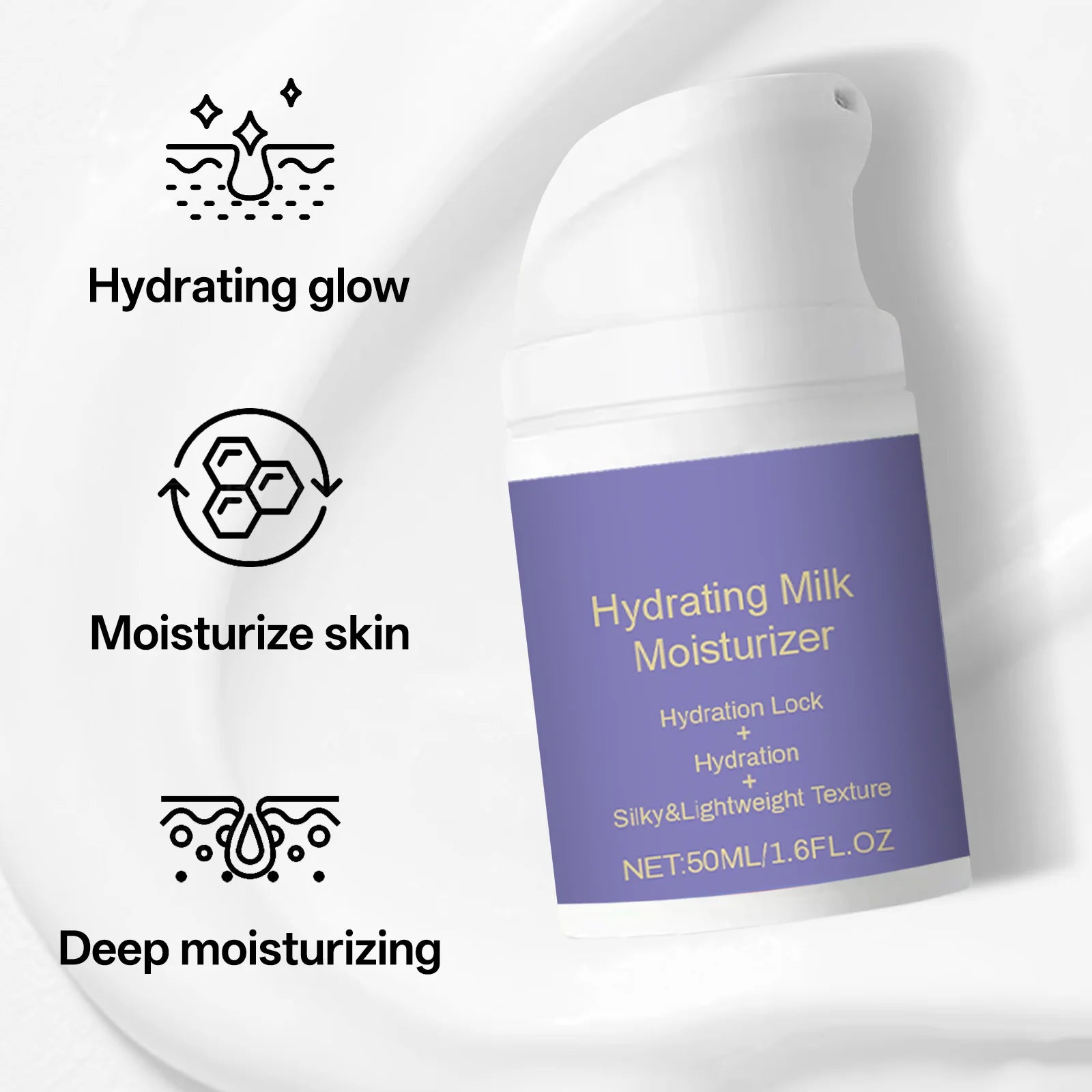 Hydrating Milk Moisturizer – Deep Hydration Milk Balm with Shea Butter