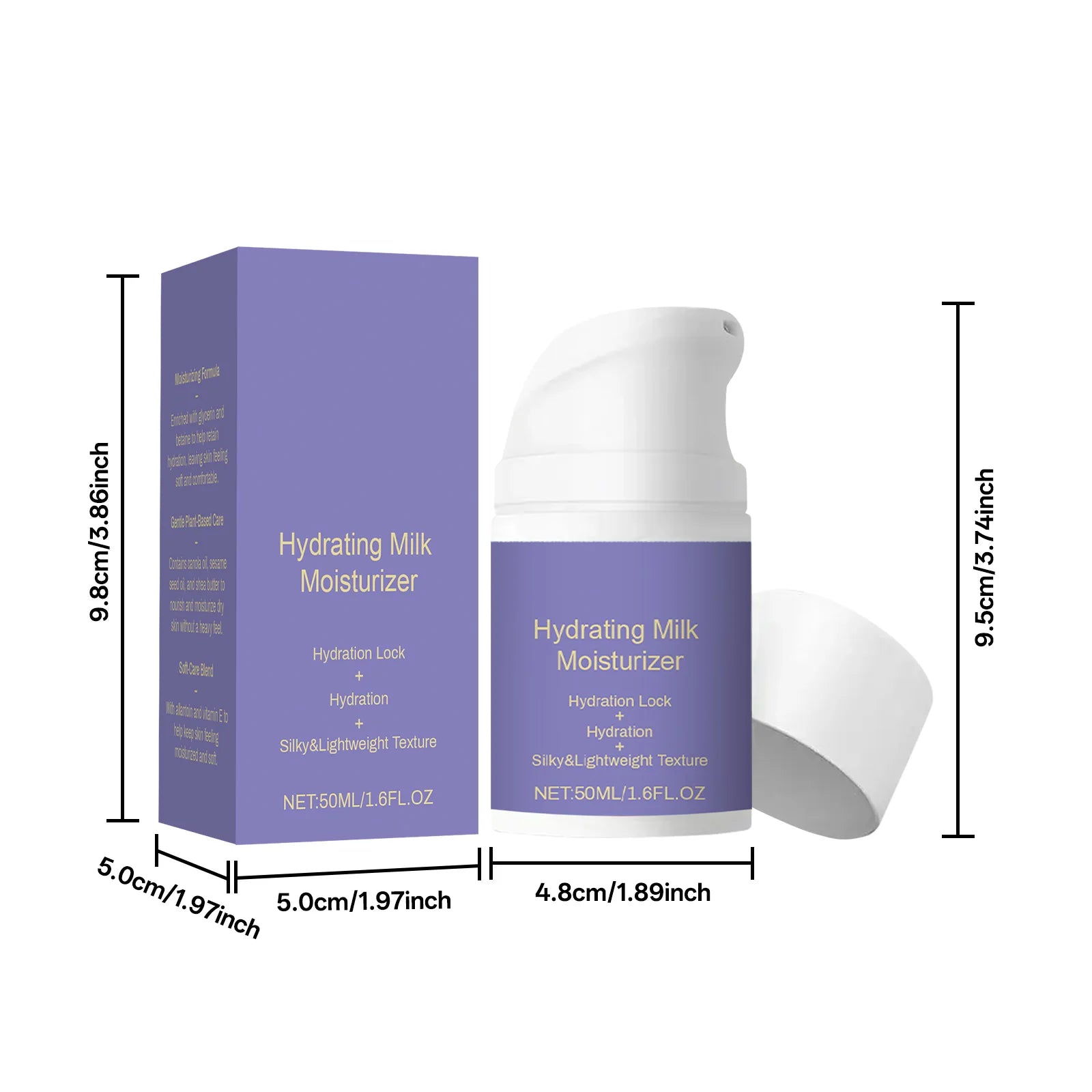 Hydrating Milk Moisturizer – Deep Hydration Milk Balm with Shea Butter